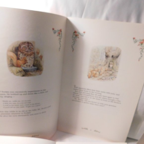 BEATRIX POTTER JUMBO STORY BOOKS SQUIRREL NUTKIN PUDDLE DUCK MR. JEREMY FISHER - Picture 10 of 11